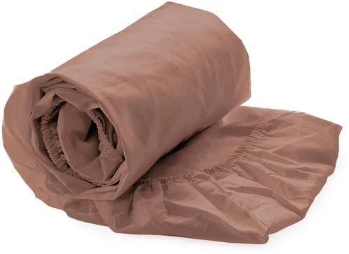 Heckett and Lane Spannbettlaken Yellow Spannbetttuch Percale, Perkal, Gummizug: rundum, (1 Stück), Spannbetttuch aus 100% Baumwolle, Hochwertige Perkal, Gummizug rundum