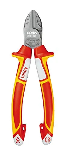 Felo Seitenschneider VDE 160mm - Hochwertiger Seitenschneider für Elektriker - Seitenschneider, VDE-zertifiziert für maximale Sicherheit, ideal für präzise Schneidarbeiten in der Elektroinstallation.