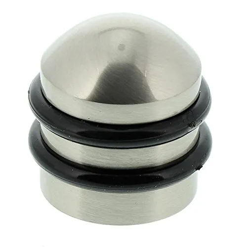 Burg-Wächter Boden-Türstopper, TSB 2235 Ni SB, Edelstahl-Optik