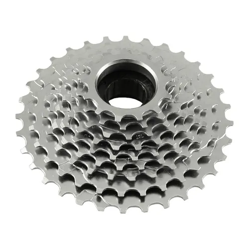 Freilauf-Schraubzahnkranz für E-Bike 9-fach - Silber - Ketten & Kassetten, 9-fach Freilauf-Schraubzahnkranz mit variabler Zahnzahl für optimale Anpassung an Ihre Fahrbedürfnisse.