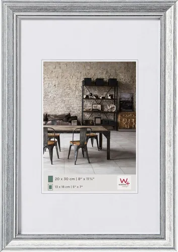 Lounge Bilderrahmen silber 15x20 cm