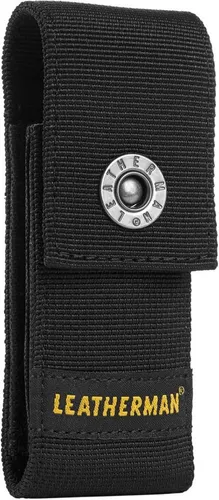 Leatherman Nylon Holster L - STK - schwarz - Robustes Nylon-Holster für Multi-Tools, ideal für sicheren Transport und schnellen Zugriff. Aus strapazierfähigem Material mit verstärkten Nähten, sorgt für Langlebigkeit und einfache Handhabung.