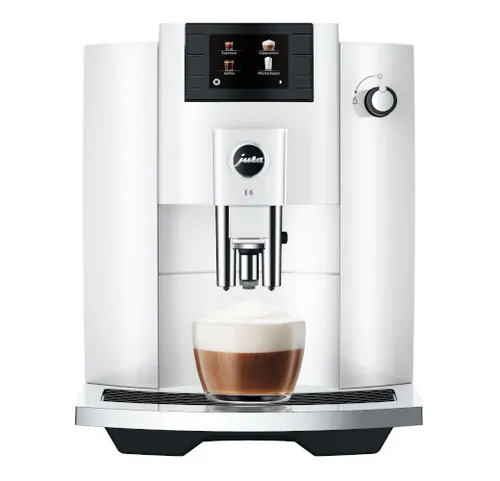 JURA E6 Piano White Kaffeevollautomat von JURA