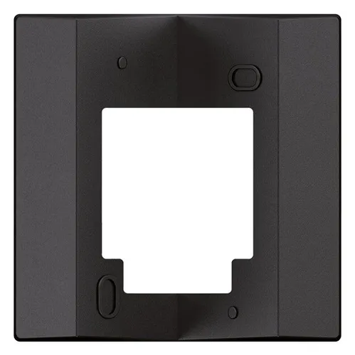 Theben 9070987 Eckwinkel 10 BK Eckmontagewinkel, schwarz