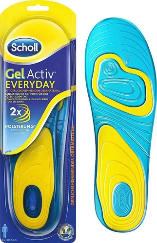 Scholl Einlegesohlen GelActiv Everyday Männer, Für Freizeitschuhe