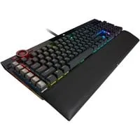 K100 RGB Gaming-Tastatur mit Cherry MX RGB Speed Silver von Corsair