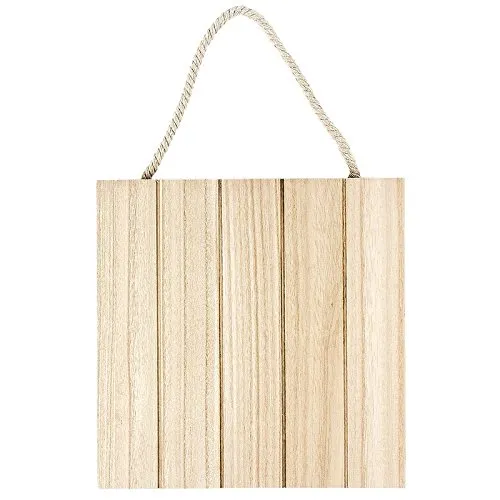 Ideen mit Herz Holzplatte, Nostalgie, 24cm x 24cm x 1,5cm, mit Aufhängung für die Wand