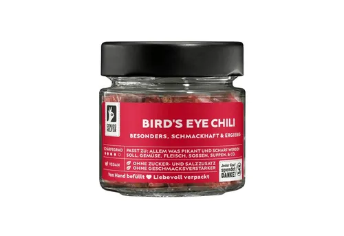 Bremer Gewürzhandel Gewürz Chili Bird's Eye, ganz, im Glas