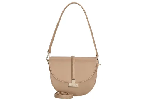 Seidenfelt Manufaktur Umhängetasche Giora Big Saddle - Elegante Umhängetasche mit großzügigem Hauptfach, abnehmbarem Schultergurt und stylischem Überschlagverschluss – ideal für jeden Anlass.