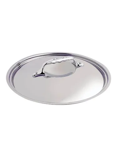 de Buyer AFFINITY Universaldeckel 28 cm - rund - Zubehör für Töpfe & Pfannen, aus hochwertigem Edelstahl für optimale Wärmeverteilung und energiesparendes Kochen.