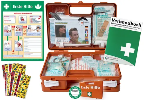 Erste-Hilfe-Koffer KITA PLUS DIN/EN 13157 für Betriebe INKL. AUSHANG