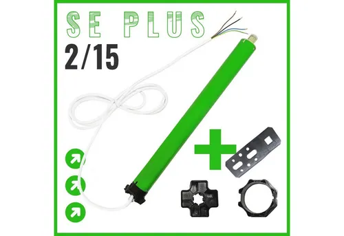 Selve SE-Plus 2/15 Rollladenmotor - Hochwertiger Rohrmotor für Rollläden, leistungsstark und ideal für eine zuverlässige Steuerung Ihrer Rollläden.