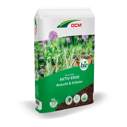 CUXIN DCM Aktiv-Erde Anzucht & Kräuter 10 l Anzuchterde