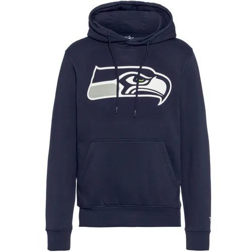 Fanatics Hoodie Seattle Seahawks Primary Logo Graphic - Herren-Sweatshirt für echten NFL-Fans, aus 80% Baumwolle und 20% Polyester, perfekt für Public Viewing oder als stylisches Streetwear-Statement.