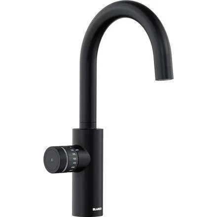 BLANCO Küchenarmatur drink.hot EVOL Mono, Schwarz matt in schwarz von BLANCO