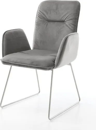 Küchen- und Esszimmerstühle Silber von Delife