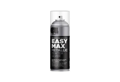 COSMOS LAC Sprühflasche EASYMAX Sprühlack matt mit extrem hoher Deckkraft in vielen versch. Farben - Spraydosen Sprühfarbe DIY Lack Acryllack Spray Paint Farbspray Sprühdose Lackspray, zwei Sprühkappen inkl.