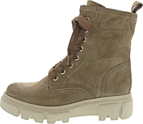 Gabor 91.730.14 (4/farro (panna)) - Bequeme Damen-Wanderschuhe - Wanderschuhe mit verbreiterter Brandsohle für optimalen Komfort, rutschhemmender Laufsohle und praktischem Innenreißverschluss - ideal für lange Spaziergänge und Outdoor-Aktivitäten.