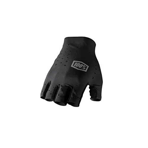 100% Motorradhandschuhe schwarz XL - Fahrradbekleidung mit optimalem Grip und Schutz, ideal für leidenschaftliche Fahrer, Größe XL in klassischem Schwarz.