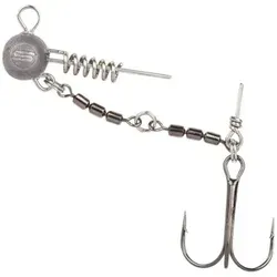 SPRO Kunstköder Spro Scew in Swivel 360 Rig - Gummifischsystem 10 cm