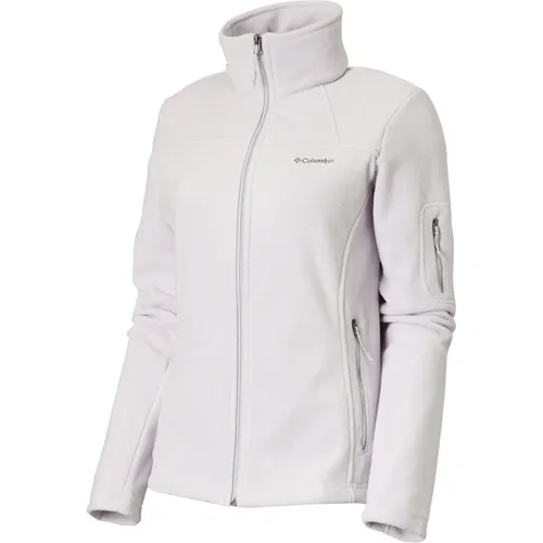 Columbia Women's Fast Trek II Jacket - Fleecejacke XL lila - Vielseitige Fleecejacke in Lila, Größe XL, ideal für Alltag und Outdoor-Aktivitäten. Hergestellt aus 100% Polyester, ohne Kapuze für hohen Tragekomfort. Entdecken Sie weitere Columbia Produkte bei Bergfreunde.de!