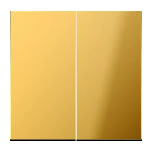 Wippe für Serienschalter, Doppel-Taster in elegantem Gold in gold von Jung