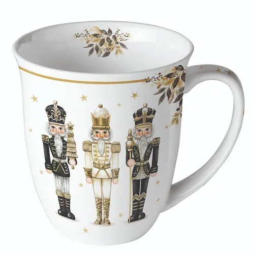 Tasse, Porzellantasse Royal NUTCRAKERS | Nussknacker 0,4l | Weihnachten