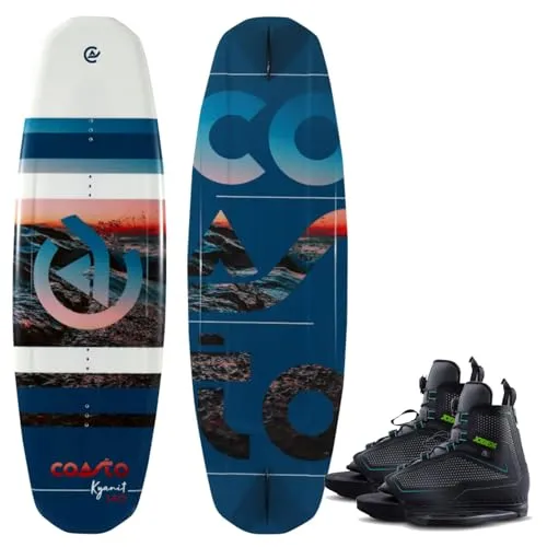 COASTO KYANIT 140 Wakeboard Flex mit Maze Bindung 40-46