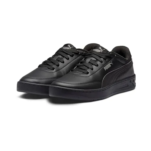 Puma Unisex Court Classic Clean Sneaker, Schwarz, 36 EU in schwarz von PUMA