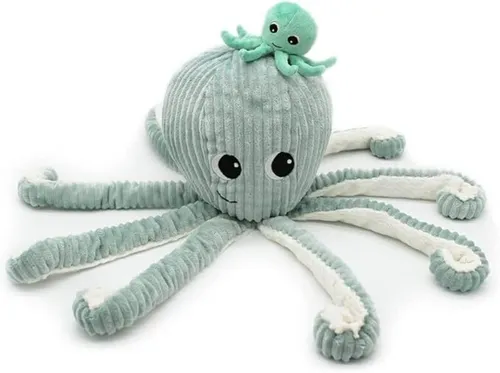 Les Deglingos Kuscheltier Krake 45cm