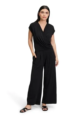 Vera Mont Damen Jumpsuit - Eleganter Damen Jumpsuit von Vera Mont für stilvolle Anlässe. Hochwertige Materialien und ein figurschmeichelnder Schnitt sorgen für eine edle Ausstrahlung. Mit verdecktem Reißverschluss für eine makellose Rückansicht.
