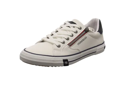 Tom Tailor Herren Sneaker 7480070003, White, 44 EU von Tom Tailor