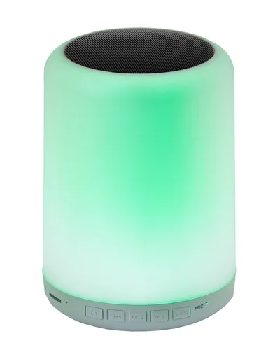 Tragbarer Bluetooth Lautsprecher mit Licht Touch Leuchte Musikbox Lampe 7 Farben