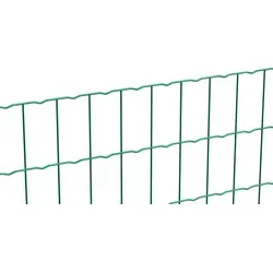 Alberts Ziergitter Deco | grün | 10 m - Gartenzäune – Hochwertiges Ziergeflecht aus verzinktem Stahl mit Kunststoffbeschichtung, schützt vor Korrosion und Witterung. Ideal zur stilvollen Abgrenzung von Beeten.