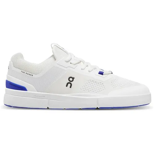 ON Damen Freizeitschuhe THE ROGER Spin - Laufschuhe mit Tennis-inspiriertem Design, atmungsaktivem Mesh-Obermaterial und über 25% Recycling-Anteil für nachhaltigen Komfort.