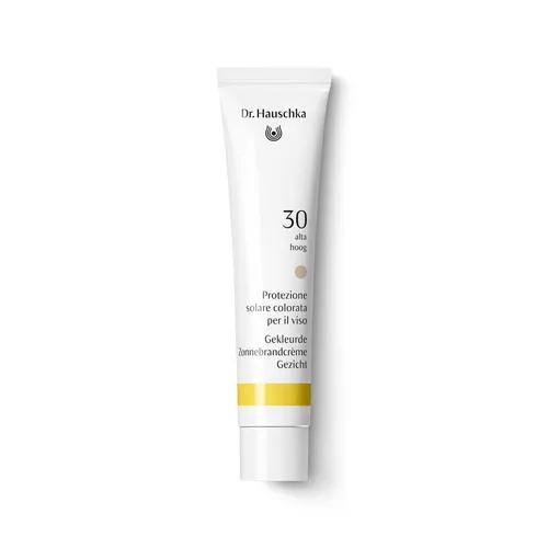 Dr. Hauschka Getöntes Gesicht SPF30 Sonnencreme 40 ml - Gesichtscremes mit Lichtschutzfaktor 30, ideal für einen gleichmäßigen Teint und Schutz vor UV-Strahlen.