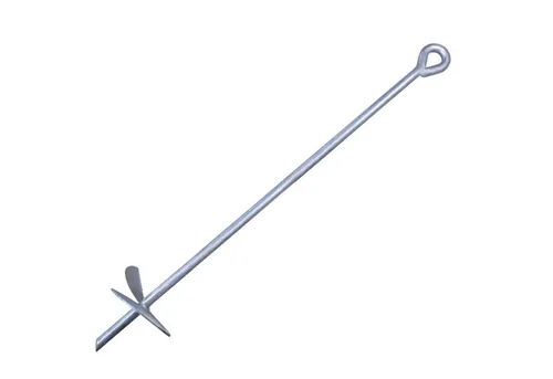 ALPIDEX Bodenanker ALPIDEX Bodenanker Bodenschraube - 70 cm oder 100 cm für Slacklines