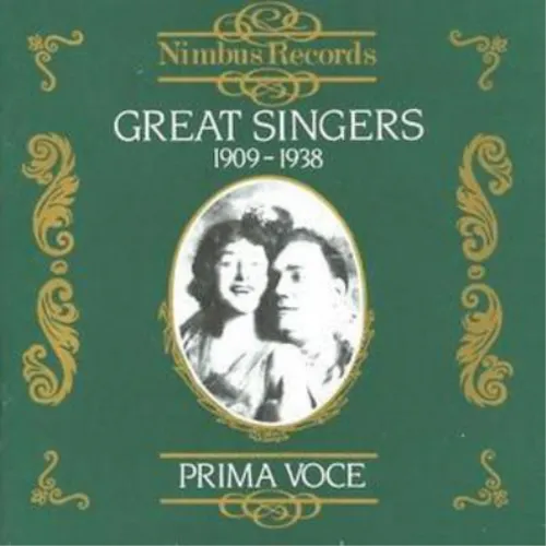 Various Composers Great Singers Vol. 1 (CD) Album
