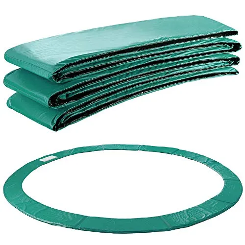 Arebos Trampolin Randabdeckung Ø 396 cm – 360° Federschutz - Erneuern Sie Ihr Trampolin mit der robusten Randabdeckung (Ø 396 cm) aus reißfestem PVC und PE. UV-beständig und wasserabweisend, sorgt sie für langanhaltenden Schutz und maximalen Spaß beim Springen.