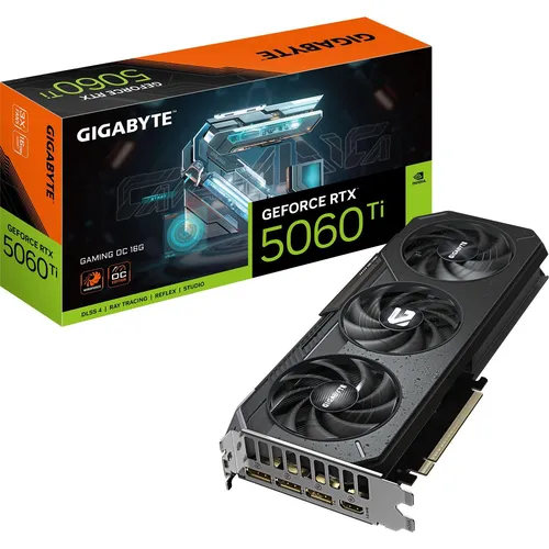 GIGABYTE GeForce RTX 5060 Ti GAMING OC 16GD Grafikkarte von GIGABYTE