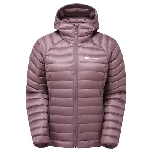 Montane Damen Anti-Freeze Hooded Down Jacket, Moonscape, 40