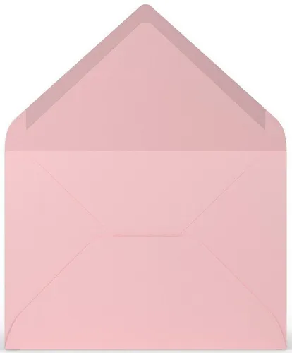 Rössler Briefumschlag Briefumschläge Coloretti VE=5 Stück B6 rosa