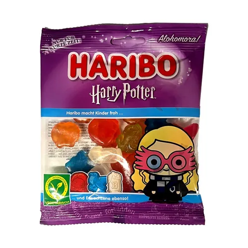 HARIBO Harry Potter Tüte - Luna Lovegood Edition, vegetarisch, Fruchtgummi, 160g