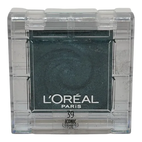 Loreal Paris Oil Eyeshadow Lidschatten 39 ICONIC Foil in türkis von L'Oréal