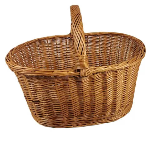 natuleo by pokuc Flaschenkorb aus Weide – Großer ovaler Einkaufskorb in Braun 48x37x39 cm - Handgefertigter ovaler Einkaufskorb aus naturbelassener Weide, ideal für den täglichen Einkauf. Maße: 48x37x39 cm, pflegeleicht mit einem feuchten Tuch. Ein stilvolles Accessoire für jedes Zuhause.