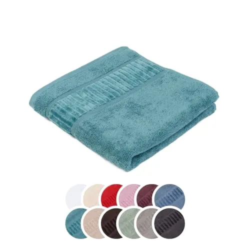 liebling Handtuch Bio Baumwolle, Serie Organic, 500 gr. / m², 50 x 100 cm, 60 Grad, saugstark, schnelltrocknend, Farbe: Petrol