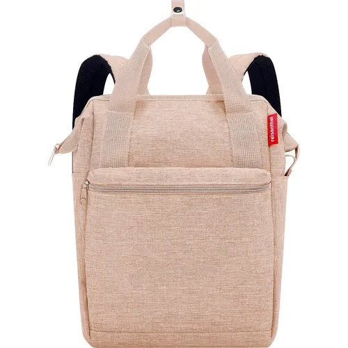 reisenthel® Rucksack allrounder R - Kunstfaser, braun, 12,0 l - Rucksack aus strapazierfähiger Kunstfaser, ideal für Alltag und Freizeit, mit 12,0 l Volumen für ausreichend Stauraum.