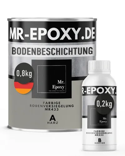 Mr. Epoxy Bodenversiegelung Epoxid-Bodenbeschichtung