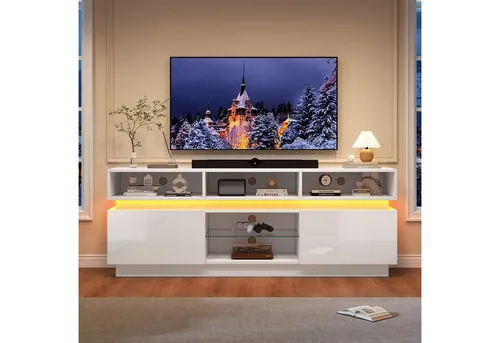 Merax Metall-Hochbett 90×200 cm mit Schreibtisch und LED-Beleuchtung - Multifunktionales Hochbett für Schlafen, Lernen und Spielen. Mit stabiler Leiter, integriertem Stauraum und farbwechselnden LED-Leuchten für eine gemütliche Atmosphäre.