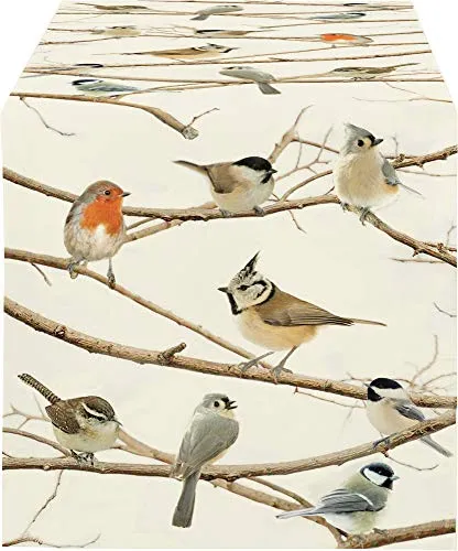 APELT Tischläufer 1414 Winterwelt in weiß von APELT